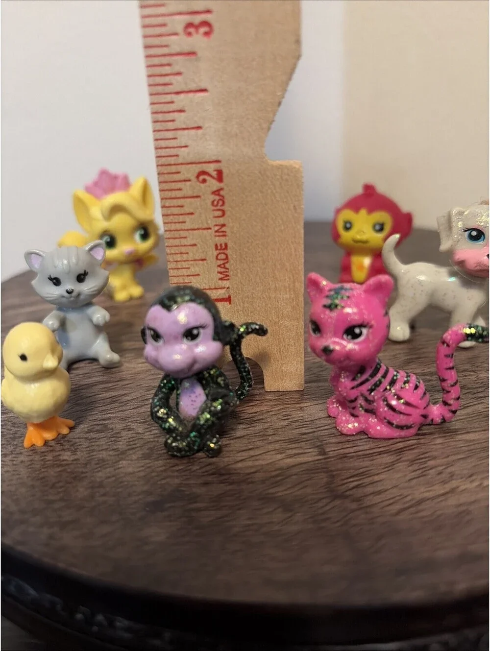 Lot Of Miniature Pets Animals Mix Of 10 Cats Dogs Ducks Monkeys